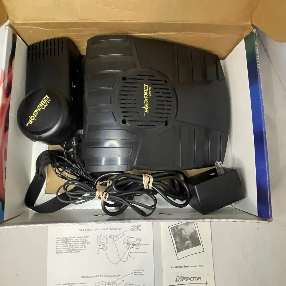 1994 SEGA Genesis And SNES Aura Interactor Virtual Reality Game Wear
